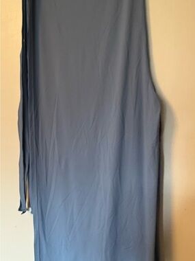 HALARA High Waisted Tie Front Hem Palazzo Wide Leg Flowy Casual Pants